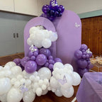 FOTIOMRG 120pcs 5in White Latex Balloons – Helium-Ready Party Decor