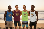 MEHZO LOVE IS LOVE Men's Heavy Cotton™ Tank | Gildan 5200