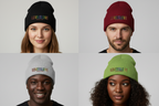 MEHZO LOVE IS LOVE Sustainable Cuffed Beanie | Atlantis NELSON