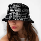 Newcastle - Word Montage - Bucket Hat