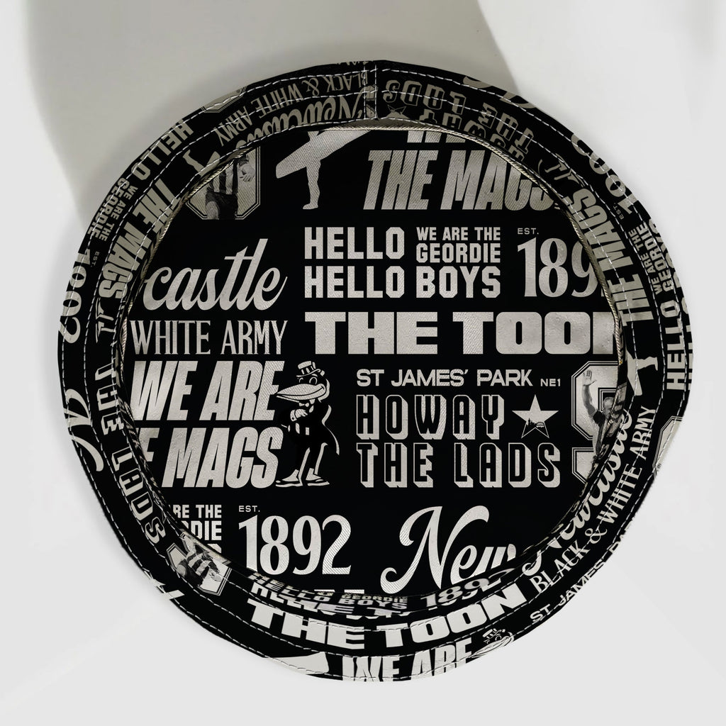 Newcastle - Word Montage - Bucket Hat
