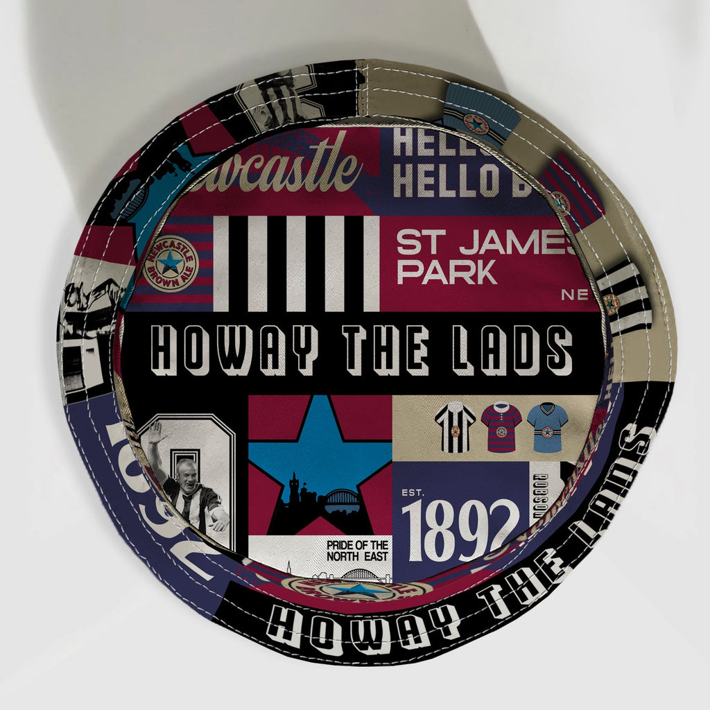 Newcastle - History Montage - Bucket Hat
