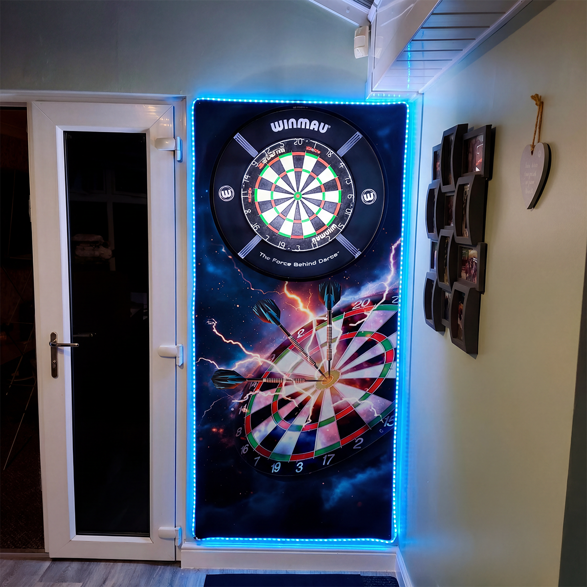 Newcastle - 1996 Home - Personalised Darts Wall Banner - Two Sizes [COLLECTIVE]