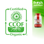 Fresh Nutrition Organic Reishi Mushroom Capsules – Alpha-Glucan Rich Ganoderma Lucidum, 1500mg Serving, Third-Party Tested – 90 Veggie Caps (Pack of 2)