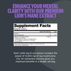 FreshCap Lions Mane Capsules 14,000mg – 14:1 Organic Lion's Mane Extract, Ayurveda Focus, Made in USA (120 Capsules)