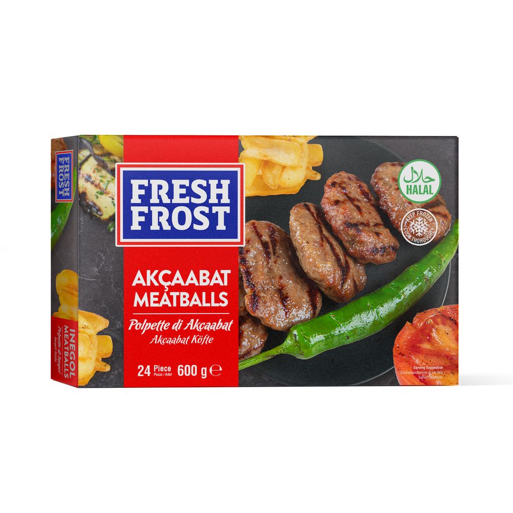 Freshfrost Frozen Akcaabat Kofte Meatballs 24 Pieces 600g