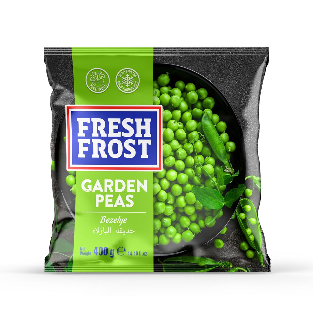 Freshfrost Frozen Bezelye Garden Peas 400g