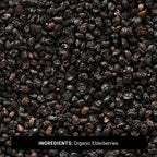 Frontier Co-op Organic Dried Elderberries, European Whole — Non-GMO, Kosher, 16 oz (Pack of 2)