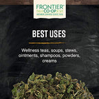 Frontier Co-op Organic Nettle Leaf, Cut & Sifted for Nettle Tea — Kosher, 16 oz (Pack of 2)