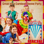 Fulmoon Disk Drop Game – 8-Disk Carnival Circus Wood Party Game (15.7 x 10 in)