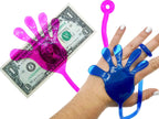 Fun a Ton Giant Snap Hands – 8-Pack Jumbo Sticky Hands for Kids | Party Favors & Prizes