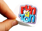 Fun a Ton Giant Snap Hands – 8-Pack Jumbo Sticky Hands for Kids | Party Favors & Prizes