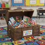 Fun Express Mega Bendable Toy Bulk Assortment - 100 Pieces for Party Favors & Classroom Prizes