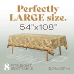 FUN RACCOON Pirate Tablecloth Set – 3pc Disposable Rectangular Covers with Vintage Map & Ships