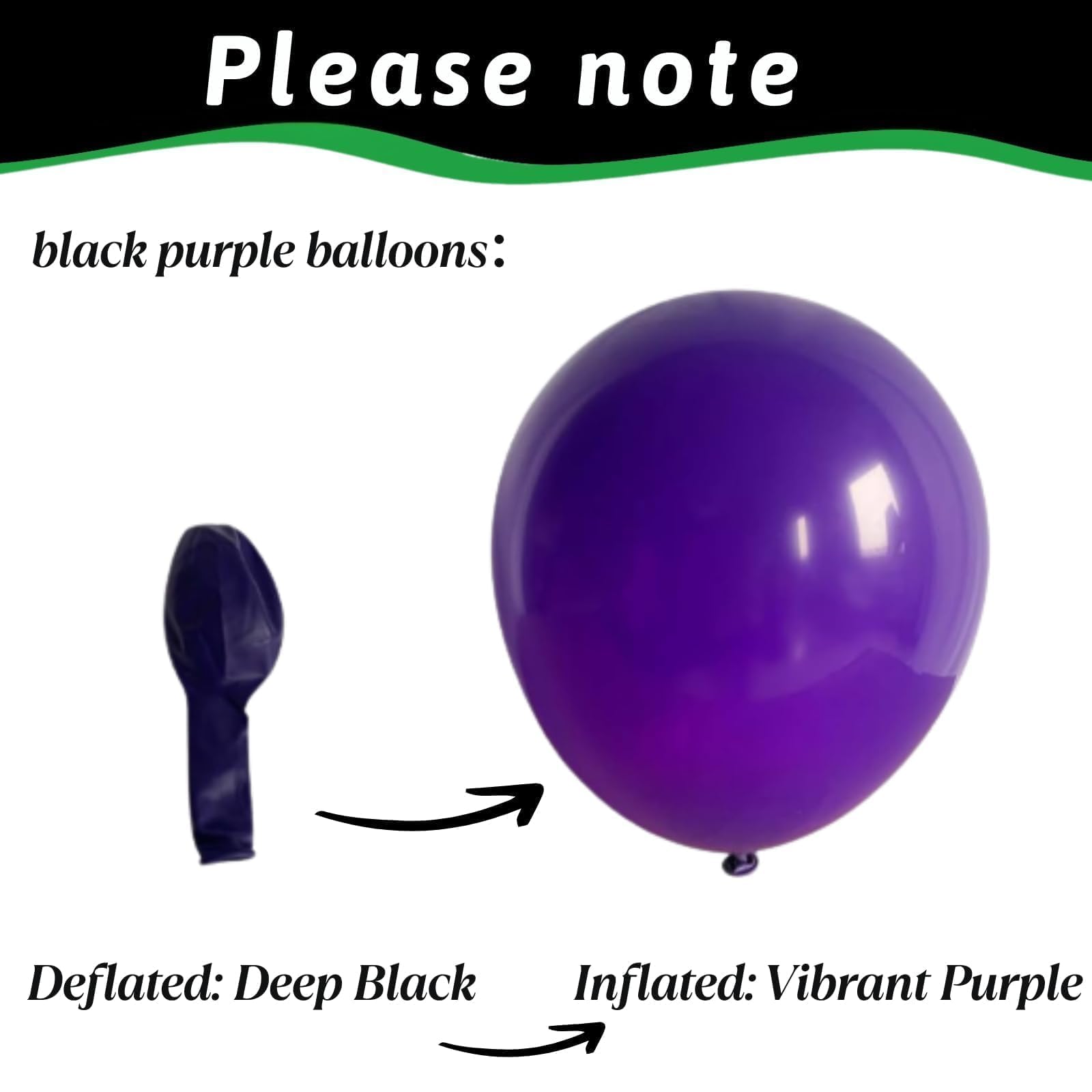 FunHot Monster Truck Balloons Set - 12in Purple, Green & Black for Boys Parties