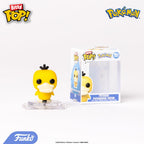 Funko Pop Bitty Pokemon Squirtle, Eevee, Growlithe & Psyduck – 0.9-Inch Collectibles with Stackable Display Case