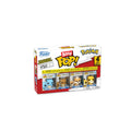 Funko Pop Bitty Pokemon Squirtle, Eevee, Growlithe & Psyduck – 0.9-Inch Collectibles with Stackable Display Case