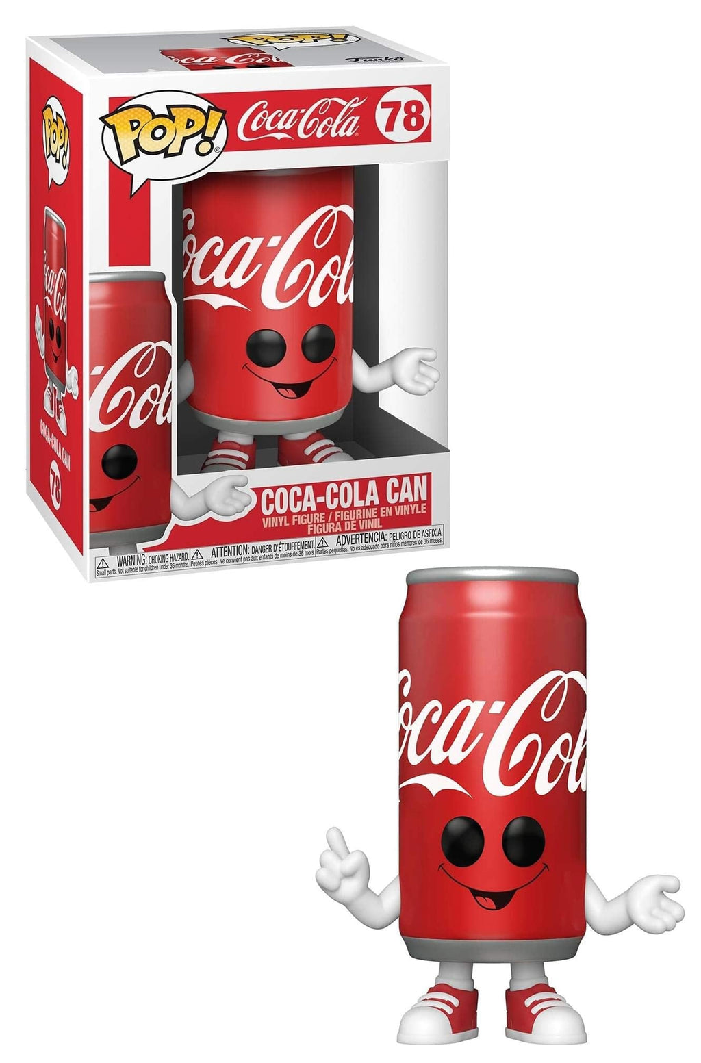 Funko Coca-Cola Can Coke Can – Official Collectible Vinyl Figure (3.75-Inch) | Display Piece