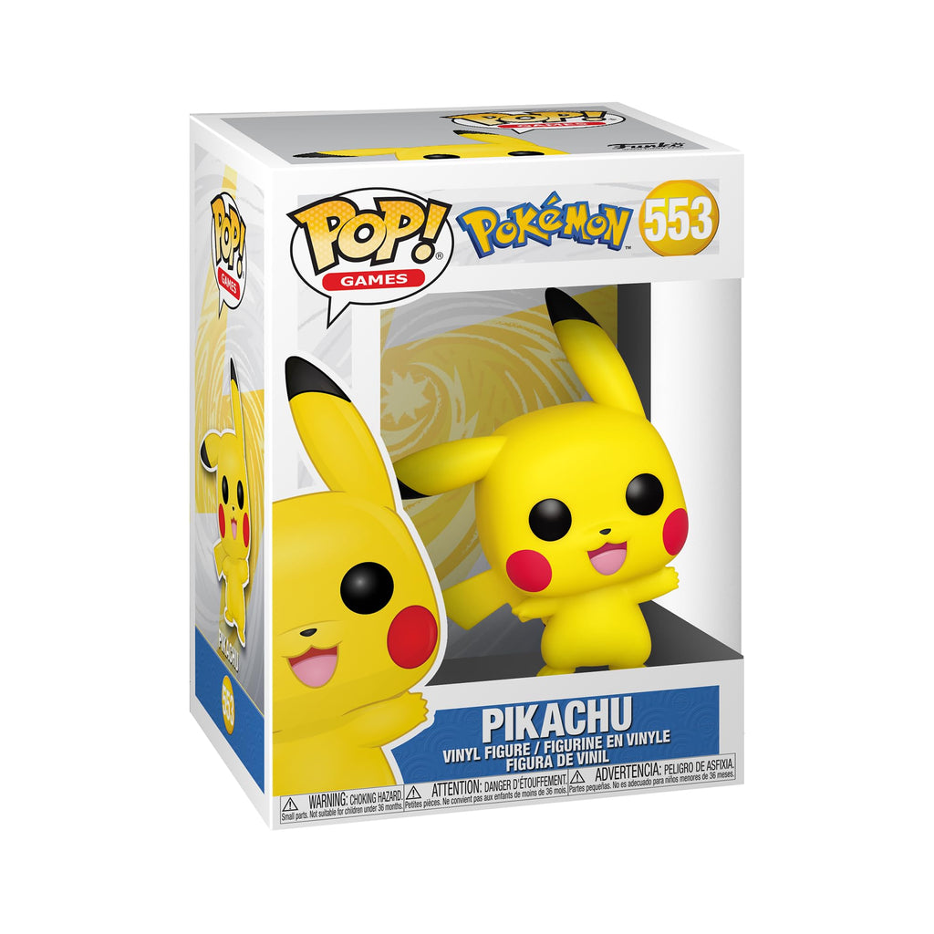 Funko Pop Pokemon Pikachu Waving – Collectible Vinyl Figure | Official Funko Merchandise
