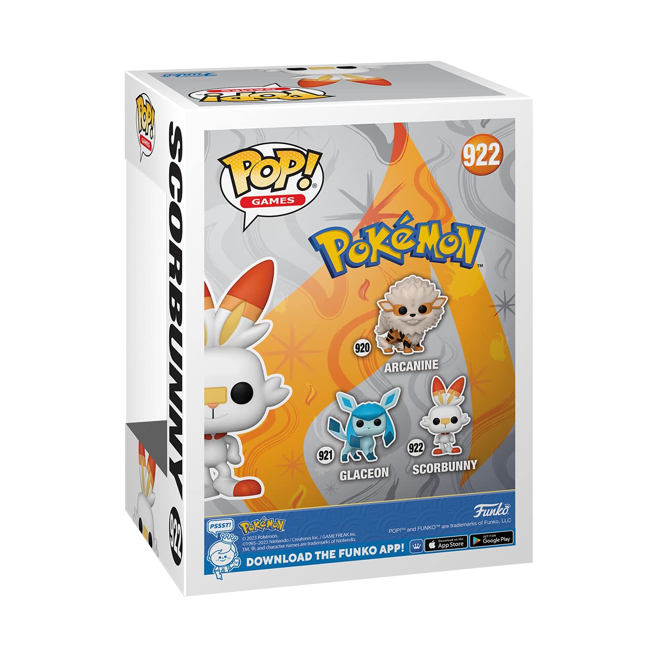 Funko Pop Games: Pokemon Scorbunny Collectible Vinyl Figure – Official Merchandise