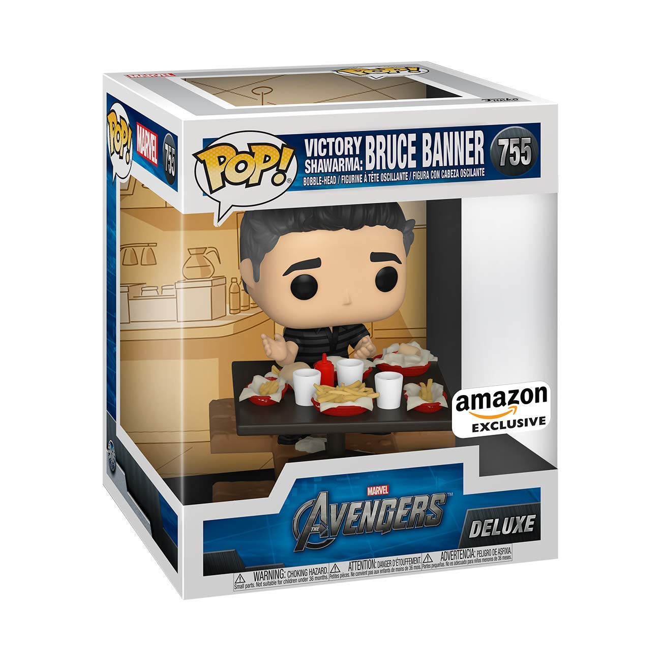 Funko Pop Deluxe Bruce Banner – Avengers Victory Shawarma Series | Amazon Exclusive