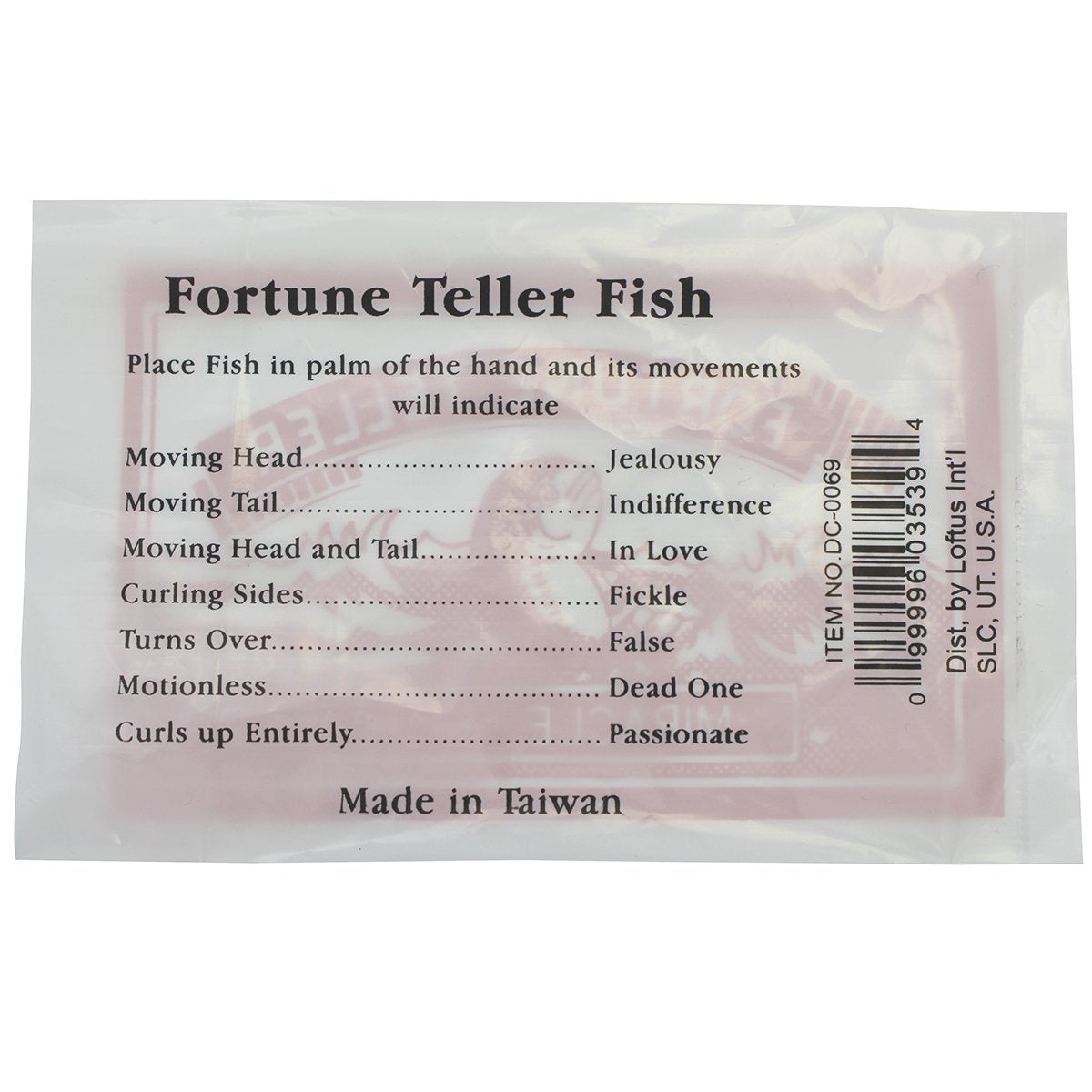 Funny Party Hats Fortune Teller Miracle Fish – 144 Fortune-Telling Fish for Parties