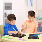FUNNYB&G Rainbow Scratch Paper Art Kit – 200 Pcs for Kids | Creative Scratch Crafts & Party Activities