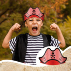 Funtery 48 Pcs Pirate Hat Party Accessories – Kids Halloween Pirate Favors