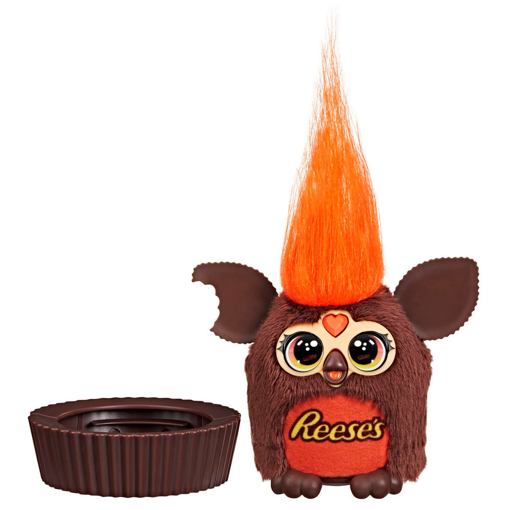 Furby Furblets REESE'S Cup Mini 3-Inch Electronic Plush | Candy Toy for Kids 6+