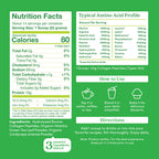 Further Food Matcha Collagen Peptides Powder – Organic Matcha & Cordyceps, 10.62 oz