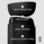 Fussy Refillable Natural Deodorant - Cloud Nine