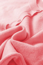 Pastel Fuzzy Knit Boxy Cardigan