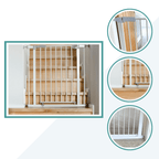 2x FYLO Baby Safety Stair Gate Pressure Fit  Extra Wide
