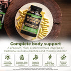 GADE NUTRITION Organic Quercetin 500mg with Bromelain, Vitamin C & Zinc | Immune Support Capsules | Made in USA, Third-Party Tested
