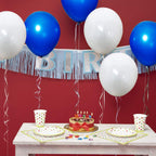 GaesQae Royal Blue Balloons - 100 Pack, 12in Latex Party Decor