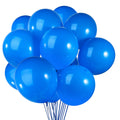GaesQae Royal Blue Balloons - 100 Pack, 12in Latex Party Decor
