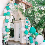 GaesQae Teal Balloons 12 Inch – 100 Pack Turquoise Party Decorations
