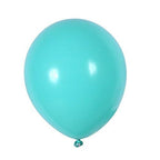 GaesQae Teal Balloons 12 Inch – 100 Pack Turquoise Party Decorations