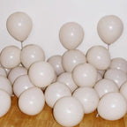 GaesQae 154pcs Ivory White Balloons Garland Kit — 5/10/12/18 in for Weddings & Parties