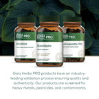 GAIA HERBS PRO Hawthorn – Cardiovascular & Circulation Support – Organic Hawthorn Berry, 60 Liquid Phyto-Capsules