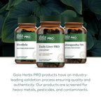 Gaia Herbs Pro Daily Liver Pro – Natural Liver Support with Milk Thistle, Turmeric, Licorice Root | Vegan, Organic & Gluten-Free | 120 Liquid Phyto-Caps (60 Servings)