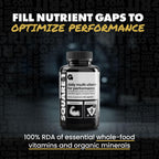 Gains in Bulk Square 1 Multivitamin with Organic Minerals – For Women & Men, 60 Capsules | Muscle Health, Performance & Immune Support