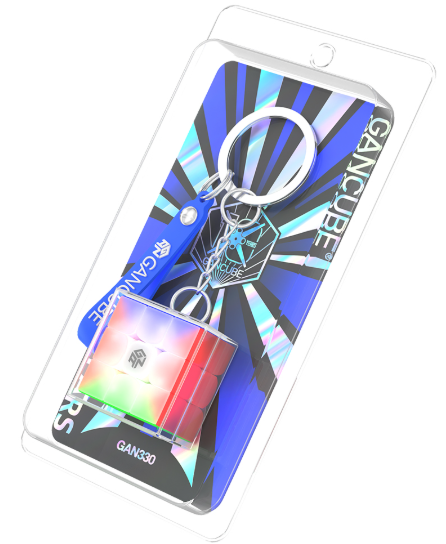 Gan 330 keychain cube 10th anniversary limited edition
