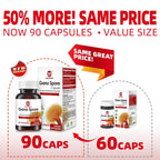 GANOHERB Organic Reishi Capsules – Immune Support, Vegan & Gluten Free