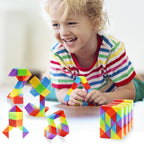 Ganowo 30-Pack Medium Snake Cube Fidget Toys – Party Favors, Classroom & Travel