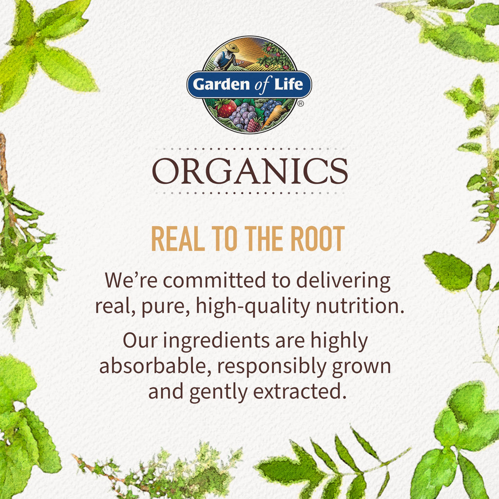 Garden of Life Organics Organic Women's Multivitamin – Vegan Whole-Food Women’s Multi