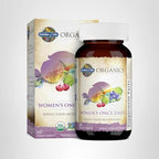 Garden of Life Organics Women’s Multivitamin – One Daily, Organic, Vegan (Iron 2.5mg) 60 Tablets