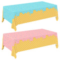Gatherfun Ice Cream Party Supplies — 2-Pack Tablecloths (54 x 108 in)