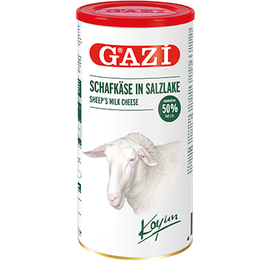Gazi Schafkäse in Salzlake Sheep's Milk Cheese 50% 800g