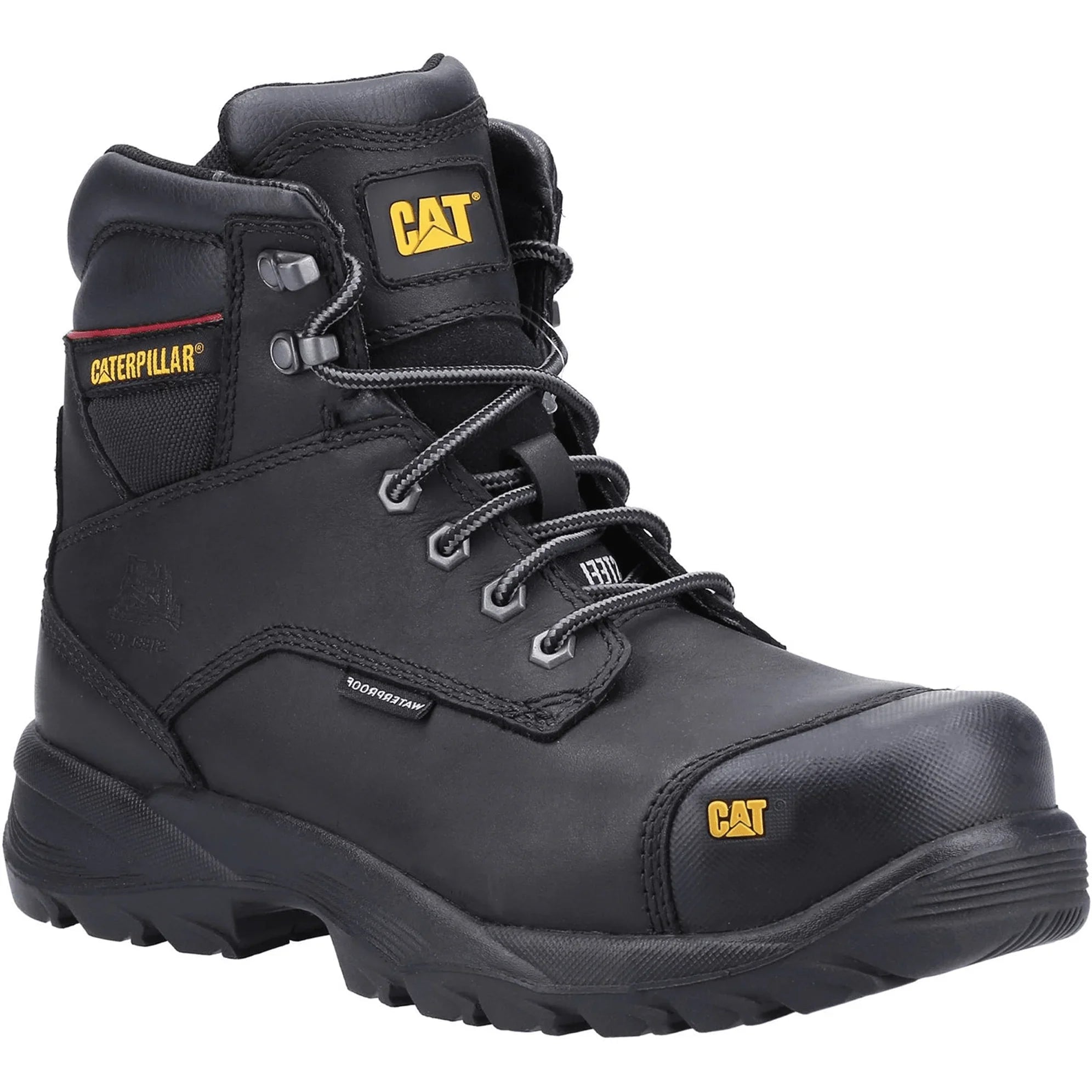 Caterpillar CAT Spiro Lace Up Waterproof Safety Work Boot